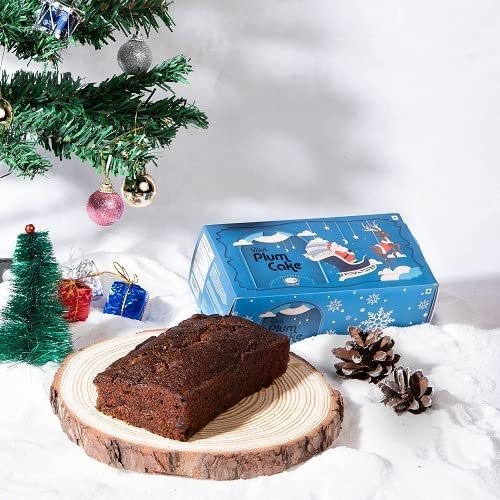 The Bake Shop Christmas Delicious Veg Plum Rich Cake (230Grams) (pack of 1)