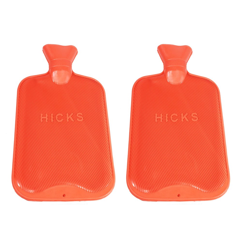 Dishan Hot Water Bag/Bottle (HICKS) Non-Electrical 2L for Pain Relief- with Leak Proof Technology- Pack of 2