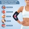 NEWGO Elbow Ice Pack for Tendonitis, Elbow Ice Wrap Ice Sleeve Arm Flexible Ice Packs Cold Therapy Compression Ice Sleeve for Elbow, Knee, Calf Pain Relief, Inflammation, Injuries view 2