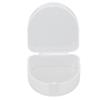 Denture Retainer Box, Snap on Protective Mouthguard Container Box Waterproof Locking Tightly Portable Size for Daily Use view 1