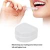 Denture Retainer Box, Snap on Protective Mouthguard Container Box Waterproof Locking Tightly Portable Size for Daily Use view 4