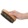 Beard Brush, Bamboo Beard Beauty Brush Small Massage Portable Comfortable for Men and Women view 3