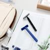30 Pieces Disposable Razors Bulk Individually Wrapped Disposable Safety Razor Twin Blade Razors with Clear Safety Cap for Travel Hotels Motels Beauty Salons Homes view 4