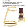 Shave Brush Stand, Anti Rust Shaving Brushes Holder Storage with Antiskid Base for Men's Shaving Brush view 4