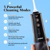Perfora Smart Water Dental Flosser - 300ml | 2 Year Warranty | 5 Water Pressure Settings & 5 Nozzles, 1500mAh Battery | Rechargeable Dental Floss for Teeth Oral Care, IPX7 Waterproof (Black Gold) view 2