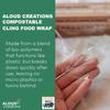 ALOUD CREATIONS Compostable Food Wrapping Cling Film | Ideal for Food Storage, Food Packing | 100 Metres Length | Pack of 1 view 3