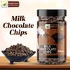 Prizex Milk Chocolate Chips for Decoration Coffee, Ice Creams and Shakes, Milk Chocolate Chips, Milk Chocolate Baking Chips, Tasty (900 GM) view 2