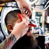 Barber Straight Razor - Stainless Steel Straight Razor Kit with 10 Derby Premium Blades (Red) view 4