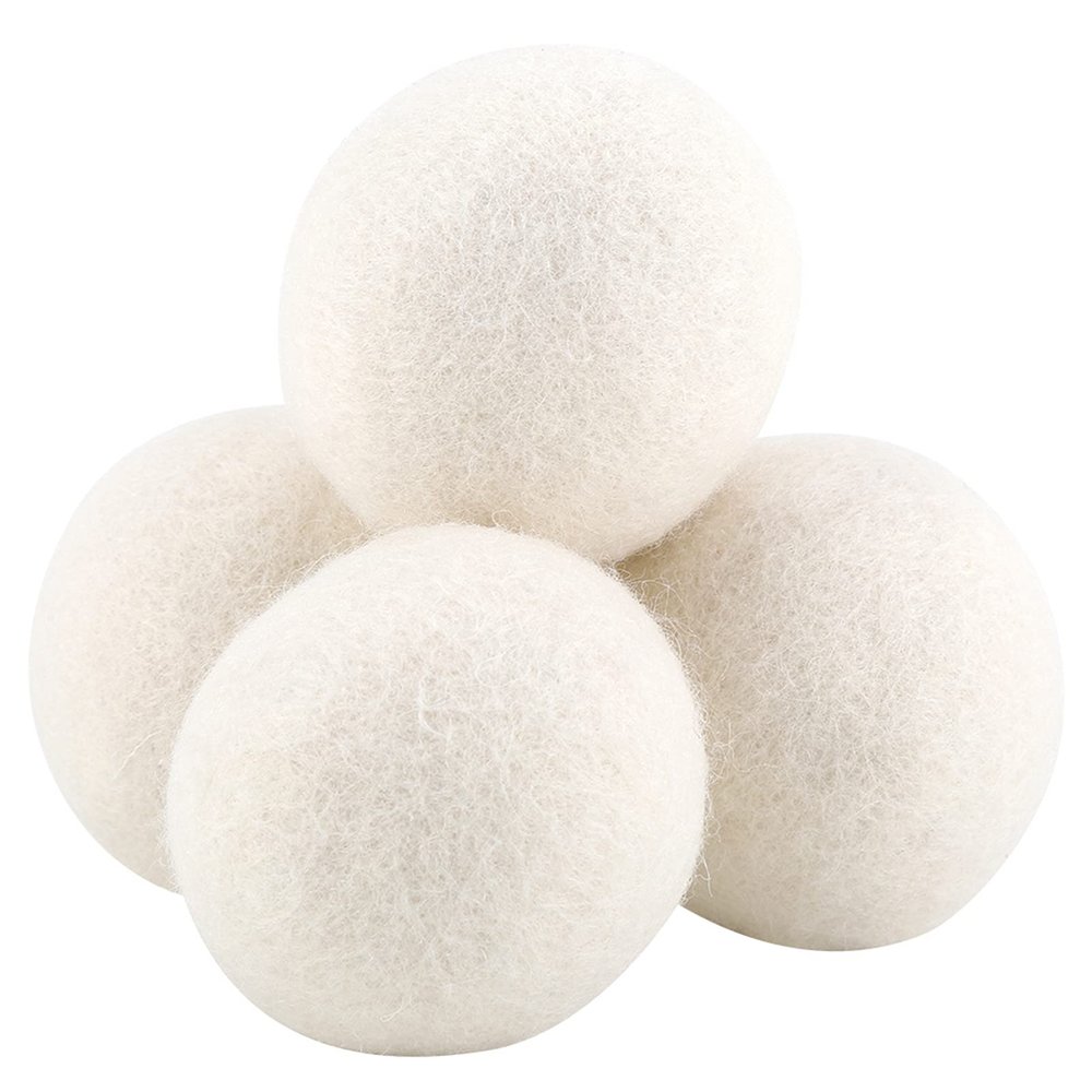 Soft Eco Water Absorption Laundry Dryer Balls, Drying 6Pcs 6cm Dryer Balls, for No Wrinkles Clothes Dryer for Anti Static