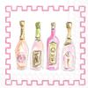 IHR Ideal Home Range Cocktail Napkins Rosanne Beck Disposable 3-Ply Paper Party Napkin Pack, 5" x 5", Champagne, 20-Count view 1