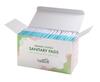 FabPad Organic Cotton Ultra Thin Rash Free Biodegradable Eco-Friendly Sanitary Pads Period Napkins with Disposable Cover (Light Flow, Pack of 36) view 1