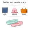 Dental Floss case Travel Floss Professional Toothpicks Sticks Dental Floss Picks 20 Picks Threader Flosser with 2 Storage Cases, flossing for Family,Hotel,High Toughness Travel view 4