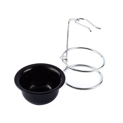 Shaving Bowl Shaving Brush Holder Stainless Steel Holder Durable for hold a shaving brush shaving items organized and clear