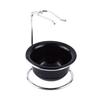 Shaving Bowl Shaving Brush Holder Stainless Steel Holder Durable for hold a shaving brush shaving items organized and clear view 3