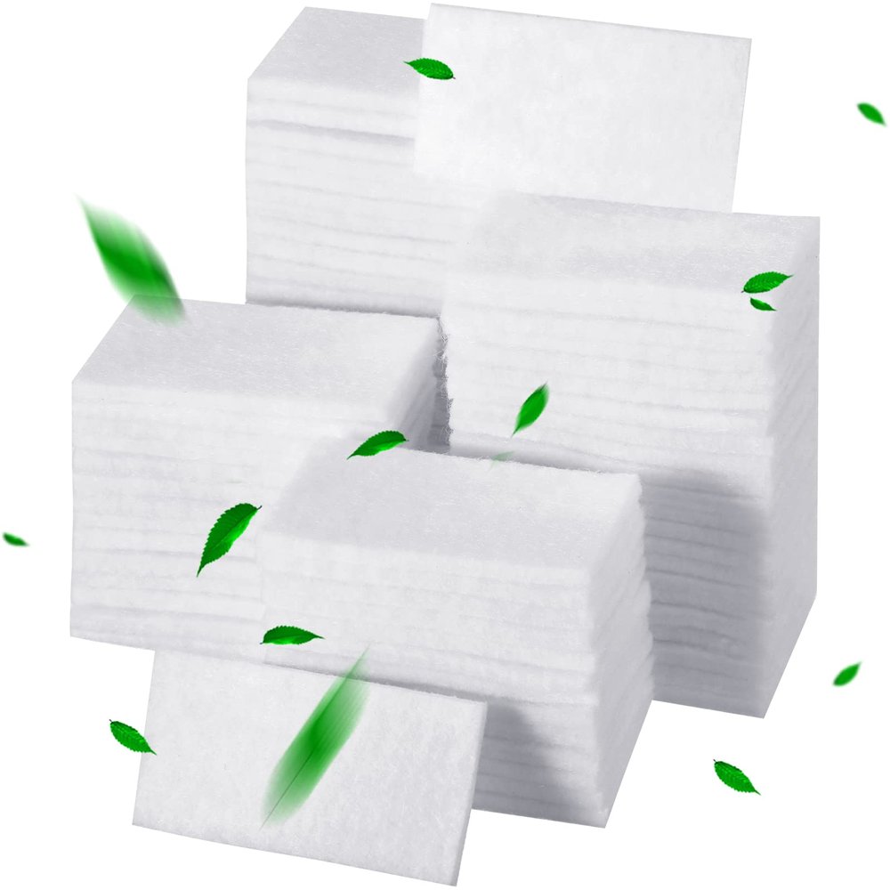 100 Pack Aroma Pads Aromatherapy Car Diffusers Essential Oil Unscented Refill Car Essential Oil Diffuser Replacement Pluggable Aroma Humidifier Pad