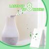 100 Pack Aroma Pads Aromatherapy Car Diffusers Essential Oil Unscented Refill Car Essential Oil Diffuser Replacement Pluggable Aroma Humidifier Pad view 2