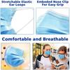GIRIRAJ MART Disposable Surgical mask with 3 Layered Filtration Mask - Pack of 100 view 4