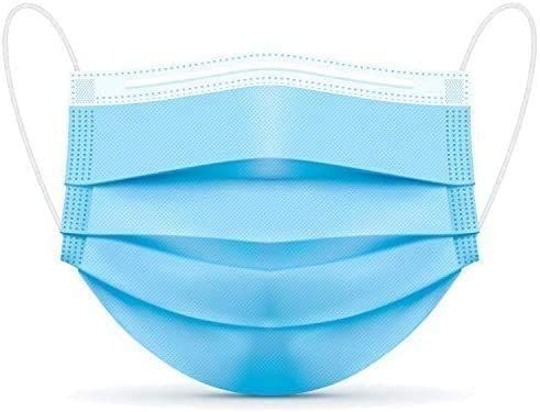 GIRIRAJ MART Disposable Surgical mask with 3 Layered Filtration Mask - Pack of 200