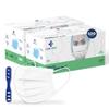 Medohealthy 3 Ply Disposable Face Masks (Pack of 100,White) with nose pin BIS, (ISI) Certified mask with Melt blown layer view 1