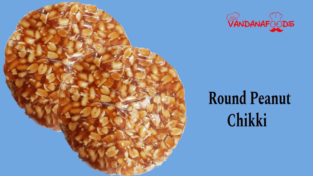 Round Peanut Chikki