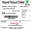 Round Peanut Chikki view 2