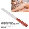 Metal Wax Spatulas, Hair Removal Sticks Safe Comfortable Reusable for Salons for Home view 3