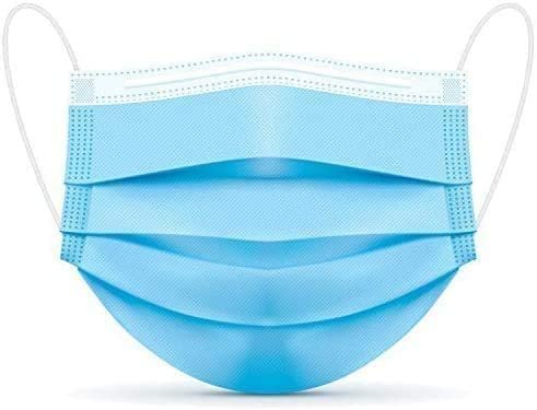 GIRIRAJ MART Disposable Surgical mask with 3 Layered Filtration Mask - Pack of 300