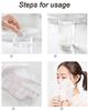 Portable Compressed Towel Outdoor Travel Disposable Towel Magic Face Care Tablet Capsules Cloth Wipes Paper Tissue Mask (100) view 4