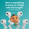 Angel Soft Toilet Paper, 4 Mega Rolls = 16 Regular Rolls, 2-Ply Bath Tissue view 4