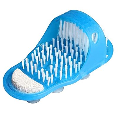 Ekdant Waterproof Easy Foot Cleaner Shower Slipper for foot cleaning brush foot cleaner slipper Easy Feet Bath Brush/Shower Foot Cleaner
