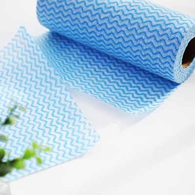 STARDOM MART Washable and Reusable- 2 Ply Kitchen Printed Tissue/Towel Paper Roll - Washable and Reusable- 1 Roll (80 Pulls Per Roll)- Random Colour