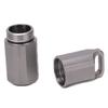 Alloy Medicine Bottles, Oxidation Resistance Pills Holder Wear Resistant Waterproof for Outdoor Camping for Hiking view 1