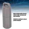 Alloy Medicine Bottles, Oxidation Resistance Pills Holder Wear Resistant Waterproof for Outdoor Camping for Hiking view 2