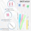 6 Pieces U Shaped Orthodontic Toothbrush with Brush Head 40 Pieces Interdental Brush Soft Bristle Braces Brushes for Cleaning Portable Toothbrushes for Braces view 4