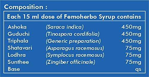 Ved Tattva FemoHerbo Syrup, 500ml (500 ml (Pack of 1))