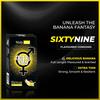 NOTTY BOY Multi Combo Pack - 30 Pieces | Extra Thin Green Apple and Banana Flavoured, 4IN1 (Ribbed, Dotted Contoured, Delay) | Scented Condom Safe For Oral | Multi Texture Condoms For Men view 2