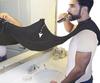 Beard Trimmer Catcher, Stcorps7 Beard Bib Apron for Men, Beard Catcher for Shaving, Beard Hair Catcher, Beard Bib, Best Gifts for Men (Black) view 3