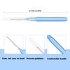 EasyHonor Braces Brush ,Interdental Brush Toothpick, Dental Tooth Flossing Head, Oral Dental Hygiene Flosser ,Toothpick Cleaners, Tooth Cleaning Tools(5Colors,75pcs) view 3