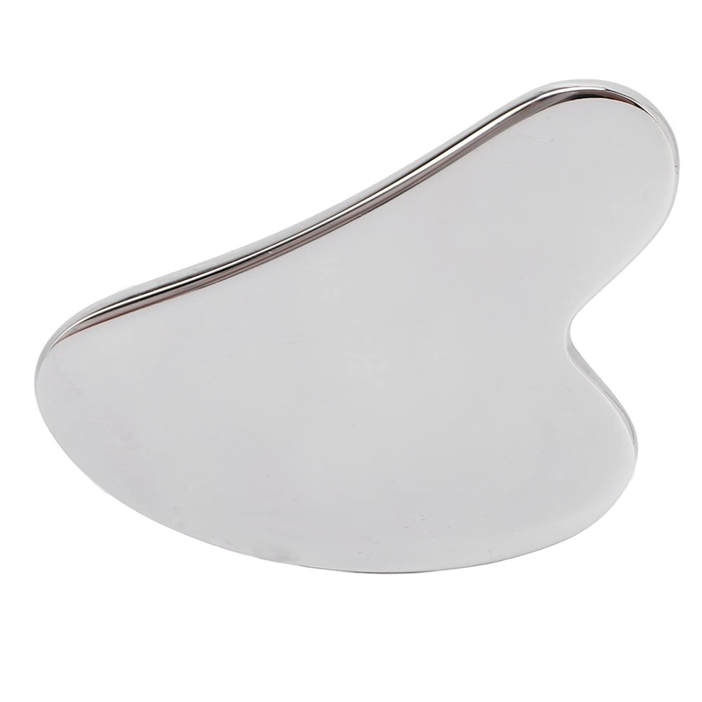 Gua Sha Facial Tool, Comfortable Grasp Facial Scraping Tool Wide Application Corrosion Resistance for Home for Travel