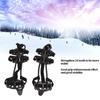 Antiskid Climbing Crampons, 24 Teeth Climbing Crampons Excellent Traction 1 Pair with Storage Bag for Outdoor for Hiking(Black, L) view 2