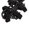 Antiskid Climbing Crampons, 24 Teeth Climbing Crampons Excellent Traction 1 Pair with Storage Bag for Outdoor for Hiking(Black, L) view 3