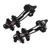 Antiskid Climbing Crampons, 24 Teeth Climbing Crampons Excellent Traction 1 Pair with Storage Bag for Outdoor for Hiking(Black, L) view 4