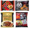 Paldo Fun and Yum Korean Noodles Combo Vegetarian , 4 Packs | Mr. Kimchi 1 Pack, Jjajangmen 1 Pack, Spicy Teumsae Ramyun 1 Pack, Spicy HWA Ramyun 1 Pack view 1
