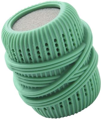 HENIJ 1 PCS Colorful Laundry Ball, Anti-Winding Laundry Scrubbing Balls Laundry Cleaning Ball, Washing Machine Balls Dryer Ball Laundry Dryer (GREEN)