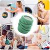 HENIJ 1 PCS Colorful Laundry Ball, Anti-Winding Laundry Scrubbing Balls Laundry Cleaning Ball, Washing Machine Balls Dryer Ball Laundry Dryer (GREEN) view 3