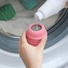 HENIJ 1 PCS Colorful Laundry Ball, Anti-Winding Laundry Scrubbing Balls Laundry Cleaning Ball, Washing Machine Balls Dryer Ball Laundry Dryer (GREEN) view 4