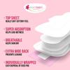 everteen Soft XL 80 Sanitary Pads for Women, 280mm Sanitary Napkin Infused with Neem-Safflower Rash Free, Skin Friendly, Advanced Leak Protection, X Large - 4 Packs (20 Pads Each) view 4