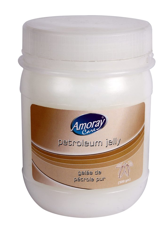 AMORAY CARE (USA Brand) 100% Pure & Safe White Petroleum Jelly, pH 5.5, no allergy to skin (No Smell) Exp. 5 yrs. - 500 gm