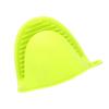 Pot Pinch Mitts, Finger Protection Bright Color Flexible Silicone Professional Compact Portable Heat Resistant Pinch Mitts for Depilatory Wax Pot(green) view 3