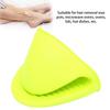 Pot Pinch Mitts, Finger Protection Bright Color Flexible Silicone Professional Compact Portable Heat Resistant Pinch Mitts for Depilatory Wax Pot(green) view 4